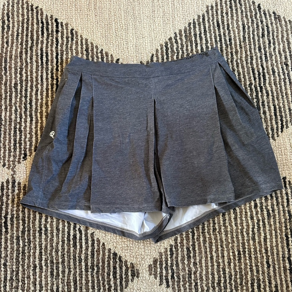 Lululemon 5 inch shorts (kind of looks like skirt in front)